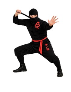 Fato Ninja Tamanho L - de alta qualidade, ideal para carnaval, festas temáticas e eventos especiais. 2